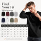 ⌛Limited-Time Offer-Men's Waffle Knit Long Sleeve Henley Shirt