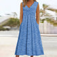 🌸👗New Arrivals - Sleeveless V-Neck Midi Dress – Breathable Comfort & Flattering Silhouette for All Body Types