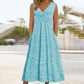 🌸👗New Arrivals - Sleeveless V-Neck Midi Dress – Breathable Comfort & Flattering Silhouette for All Body Types