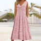 🌸👗New Arrivals - Sleeveless V-Neck Midi Dress – Breathable Comfort & Flattering Silhouette for All Body Types
