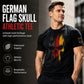 50% OFF NOW! 💐Men's German Flag Skull T-Shirt