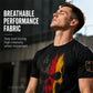 50% OFF NOW! 💐Men's German Flag Skull T-Shirt