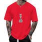 Men's Chess Graphic Crew Neck T-Shirt