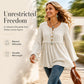 🌸Hot Sale 50% OFF💖Women's Casual Loose Long Sleeve Fringe Top