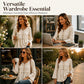 🌸Hot Sale 50% OFF💖Women's Casual Loose Long Sleeve Fringe Top