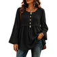 🌸Hot Sale 50% OFF💖Women's Casual Loose Long Sleeve Fringe Top