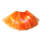 🎁 50% OFF NOW! ✨LED Light Up Sequin Tutu Skirt Star Mesh Princess Skirt for Girls and Adults