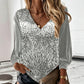 50% OFF NOW 🌺 Women's Elegant Sequin V-Neck Top