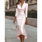 🌸Hot Sale 50% OFF 👗 Women's Elegant Satin Midi Dress
