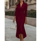 🌸Hot Sale 50% OFF 👗 Women's Elegant Satin Midi Dress