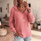 🌸Hot Sale 50% OFF💖Women's Chic Lace Sleeve Hooded Sweater