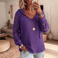 🌸Hot Sale 50% OFF💖Women's Chic Lace Sleeve Hooded Sweater