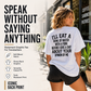 🌸 50% OFF NOW! Funny Sarcastic Slogan Graphic T-Shirt