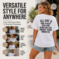 🌸 50% OFF NOW! Funny Sarcastic Slogan Graphic T-Shirt