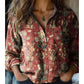 🌸 50% OFF NOW! Women's Vintage Printed Casual Shirt
