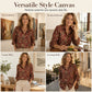 🌸 50% OFF NOW! Women's Vintage Printed Casual Shirt