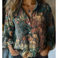 🌸 50% OFF NOW! Women's Vintage Printed Casual Shirt