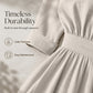 👗 50% OFF NOW! Women’s Casual 3/4 Sleeve Cotton Linen Cinched Waist Maxi Dress