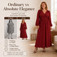 🌸 50% OFF NOW!Women's High Slit Deep V Neck Maxi Dress