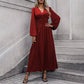 🌸 50% OFF NOW!Women's High Slit Deep V Neck Maxi Dress