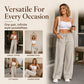🌸 50% OFF NOW!Women's High Waisted Straight Leg Pants