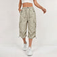Hot Sale 50% OFF💖Women’s Lightweight Quick Dry Cargo Capri Trousers, Utility Everyday Outdoor Pants