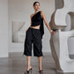 Hot Sale 50% OFF💖Women’s Lightweight Quick Dry Cargo Capri Trousers, Utility Everyday Outdoor Pants