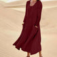 👗 50% OFF NOW! Women's Solid Color Long Sleeve Dress