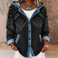 ⏰Last Day Sale 55% Off💃 Women's Denim Patchwork Hooded Jacket