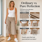 🍁New Fall Collection-Women's Sporty Side Stripe Capri Cargo Pants