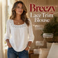 Hot Sale 50% OFF💖Women’s Square Neck Lace Crochet Blouse