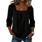 Hot Sale 50% OFF💖Women’s Square Neck Lace Crochet Blouse