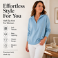 ✨ Women’s Half Zip Hooded Sweatshirt – Cozy Comfort Meets Effortless Everyday Style