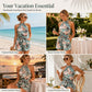 🌸 50% OFF NOW!Women's Halter Neck Floral Print Jumpsuit