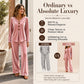Women’s Soft Plush Velvet Co‑ord Lounge Set, Relaxed Flattering Two‑Piece Outfit for Home & Casual Outings