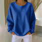 👚Seasonal Style - Waffle Texture Sweatshirt – Easy Breezy Fit & Classic Style for Any Casual Look✨𝘉𝘶𝘺 𝘢𝘯𝘺 2 𝘢𝘯𝘥 𝘨𝘦𝘵 𝘢𝘯 𝘦𝘹𝘵𝘳𝘢 8% 𝘥𝘪𝘴𝘤𝘰𝘶𝘯𝘵