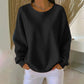 👚Seasonal Style - Waffle Texture Sweatshirt – Easy Breezy Fit & Classic Style for Any Casual Look✨𝘉𝘶𝘺 𝘢𝘯𝘺 2 𝘢𝘯𝘥 𝘨𝘦𝘵 𝘢𝘯 𝘦𝘹𝘵𝘳𝘢 8% 𝘥𝘪𝘴𝘤𝘰𝘶𝘯𝘵