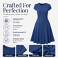 👖 LIMITED-TIME 50% OFF! ✨Women's Elegant Brushed Ribbed Knit Dress