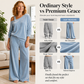 ⭐Women's Off-Shoulder Top & Wide-Leg Pants Set– Effortless Chic Meets Everyday Comfort