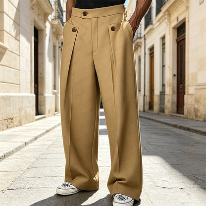Men's Straight Leg Wrinkle Resistant Pants