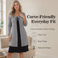 ⌛Limited-Time Offer-Women's Casual Ribbed Knit Long Sleeve Dress