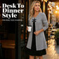 ⌛Limited-Time Offer-Women's Casual Ribbed Knit Long Sleeve Dress