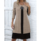 ⌛Limited-Time Offer-Women's Casual Ribbed Knit Long Sleeve Dress