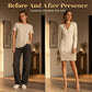 Women's Elegant V-Neck Long Sleeve Dress
