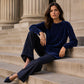 👚Seasonal Style - Relaxed Cotton Crew Top – Breezy Comfort & Easy Pairing with Jeans or Leggings