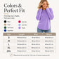 👚Seasonal Style - Relaxed Cotton Crew Top – Breezy Comfort & Easy Pairing with Jeans or Leggings