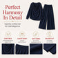 🍂 Women's Cowl Neck Top and Wide-Leg Pants Set – Effortless Elegance for Autumn