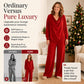 🍂 Women's Cowl Neck Top and Wide-Leg Pants Set – Effortless Elegance for Autumn