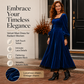 👗 Women's Vintage Square Neck Velvet Dress – Timeless Elegance Meets Luxe Comfort