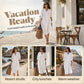 🍁Get Your New Fall Fashion-Women Loose Cotton Linen Shirt Dress with Pockets
